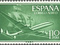 Spain 1955 Transports 1,10 Ptas Green Edifil 1173